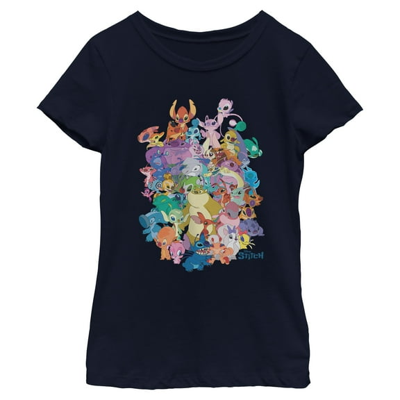 Girls Lilo & Stitch Experiment Compilation T Shirt