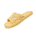 thumbnail image 2 of ATENAR Womens Slippers indoor and Outdoor Comfy Shoes Women Slide House Slipper Yellow Free Size, 2 of 4