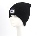 thumbnail image 2 of Sombrero De Luz Escalada Gorras de antorchas para acampar USB Brillo de 3 engranajes desmontable Unisex para trotar Caminar, 2 of 8
