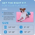 thumbnail image 2 of CALHNNA Washable Dog Diapers Female - 3 Pack with Skirt Doggie Diapers for Female Dogs Medium, 2 of 5