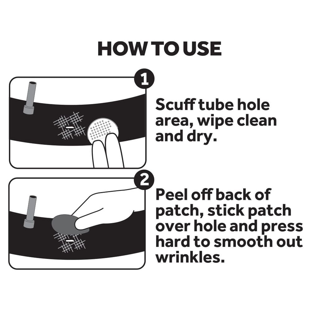 Slime Peel & Stick Bicycle Tube Patches, 6pc - 20272