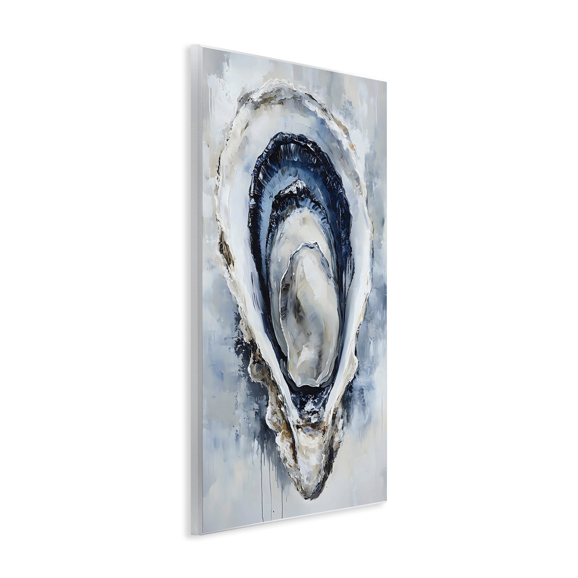 Stupell Industries Blue Oyster Shell Interior Wall Plaque Art, design by Creative Studio