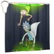 thumbnail image 2 of Cortina de ducha Rick & Morty, opaca, para baño, impermeable, resistente al moho, bloquea la privacidad, probador, patrón de impresión fina de patchwork artístico, 72 x 72 pulgadas, talla única., 2 of 8