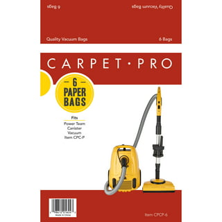 Carpet Pro HEPA Vacuum Bags (6-Pack) CPH-6 - The Home Depot