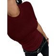 thumbnail image 3 of Summer Slim Fit Short Sleeve Women Crew Neck T Shirt, 3 of 4