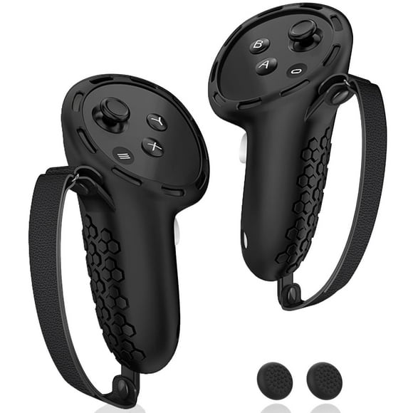 Empuñadura de mando AMZDM para Oculus Meta Quest 3S/Quest 3, color negro