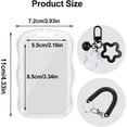 2 Pack Photocard Holder Keychain, Transparent Photo Card Holder with ...