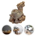 thumbnail image 3 of 10*20 Verde Estatua de tortuga dragón Feng Shui chino, decoración del hogar de resina de simulación, 1 ud., 3 of 3