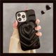 thumbnail image 3 of Funda de teléfono con diseño de corazón brillante para iPhone 16, 15, 14, 13, 12, 11 Pro Max, bonita y lujosa funda trasera de silicona suave a prueba de golpes, 3 of 5