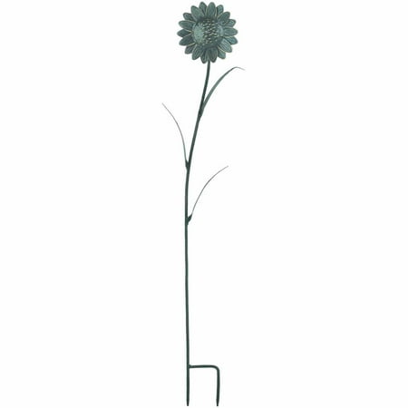 World Source Partners 8432 Metal Sunflower Garden Stake
