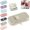 E, variant on 9.06 Inch Large Capacity Pencil Case with Multiple Compartments, Aesthetic Pen Pouch with Sturdy Zipper, Portable Stationery Bag for School College Office Travel, Multi‑Purpose Cosmetic Makeup Pouch