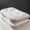 ♥White_New#2619, variant on Foam Ice Feeling Pillow | Knitted Polyester Cover | Natural Recycled Fiber Filling | Soft Breathable Bed Pillow for Home Hotel Use | 67x30x7cm | Machine Washable | 1 Piece