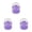 Purple, variant on Mini Plastic Candy Boxes, Baseball Cap Shaped Treat Organizer, 2.3x1.5 inch Clear Party Favor Goodie Container, Small Storage Box with Width Lid, Ideal for Cookie Candy Gift Packaging,Purple