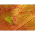 thumbnail image 4 of Ambesonne Fall Quilted Bedspread Set 3 Pcs, Maple Botany Foliage Leaf, Queen Size, Orange Yellow, 4 of 5