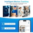 thumbnail image 4 of GBIUT 5G&2.4G WiFi Indoor Camera for Home Security, Baby/Pet Camera with Phone App, Motion Sensor & Night Vision, 2-Way Call, TF/Cloud Storage, 4 of 10