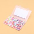 thumbnail image 3 of 500pcs 24 Grid Educational Beads Set Handmade DIY Bracelets Necklace Making Kits for Kids (Spring Blossoms), 3 of 8
