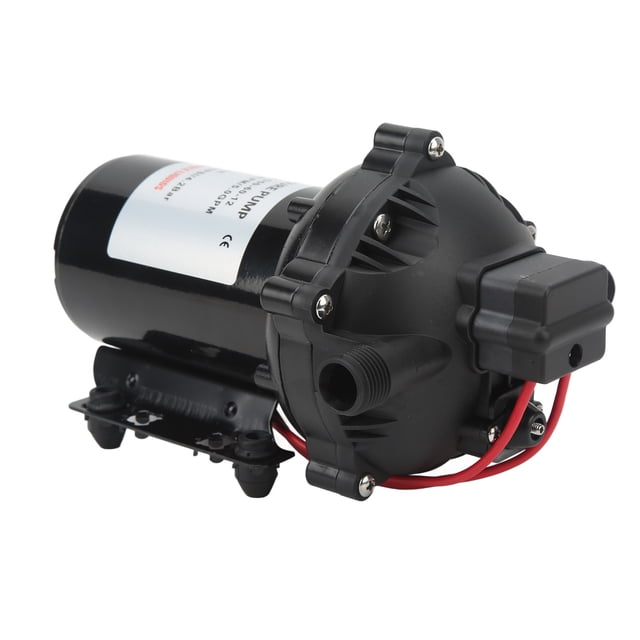 Bomba de diafragma de presión de agua, bomba de agua de 12 V, bomba de diafragma automática, bomba de presión de agua, instalación sin esfuerzo