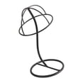 thumbnail image 1 of Vogacara 12'' Metal Wigs Holder Stand Caps Hanger Rack Display Hats Holder  Cuidado del cabello Negro, 1 of 1