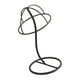 thumbnail image 1 of Qarigey 12'' Metal Wigs Holder Stand Caps Display Hats Hanger Holder Rack  Cuidado del cabello Negro, 1 of 1