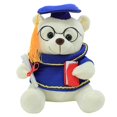 thumbnail image 1 of Oso de peluche, lindo animal de peluche, regalo de graduación, peluche azul, 35 cm, 1 of 5