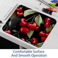 thumbnail image 6 of Cherry Square Desk Mat, 8.3x9.8 Inch, Non-Slip Rubber Bottom, Printed, Suitable for Office and Gaming - Gaming Mousepad and Mouse Pad, 6 of 6