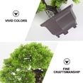 thumbnail image 6 of NUOLUX 1Set Artificial Potted Plant Greenery Ornaments for Indoor Decor Home Decoration Plastic 26*8.7in, 6 of 8