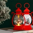 thumbnail image 5 of FEOLGEHLY 2 Pcs Christmas Snow Globes Light, Christmas Handheld Small Oil Lamps, Battery Powered Glitter Lantern, for Christmas Home Holiday Party Gifts, Santa Claus Christmas Decorations for Home, 5 of 7