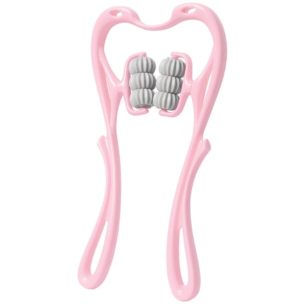 Rodillo Masaje para El Cuello Herramienta Automasaje Relajación Muscular Profunda 6 Ruedas