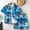 Blue, variant on Tdoqot Boys Hawaii Shirts and Shorts Outfit Sets- Casual Fashion Button Down Summer Kids Beach Vacation Clothes Blue Size 7-14