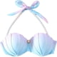 thumbnail image 2 of Trajes de baño para mujer, Trajes de baño para mujer, Trajes de baño estampados para mujer, Falda de playa, Bikini, Traje de baño con lazo para la playa, Traje de baño de nailon para mujer, 2 of 6