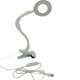 thumbnail image 1 of Lámpa de mesa portátil Brazo oscinte de 360 degree USB con abrazadera 3 modos de color Noche reguble Colco luz de escritorio, 1 of 7