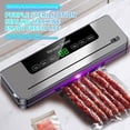 thumbnail image 6 of Vacuum Sealer Machine,Automatic Heat Sealing Machine for Food Packaging & Fresh-keeping, with Dry & Moist 5 Modes, Smart Touch Screen, with 10Pcs Sealer Bags & Built-in Cutter, 6 of 7
