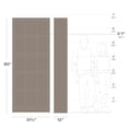 thumbnail image 4 of Prepac Bibliothèque Moda blanche 31,75" l x 80" H x 12" P, 4 of 9
