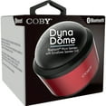thumbnail image 3 of COBY Red Dyna Dome Bluetooth Speaker, 3 of 3