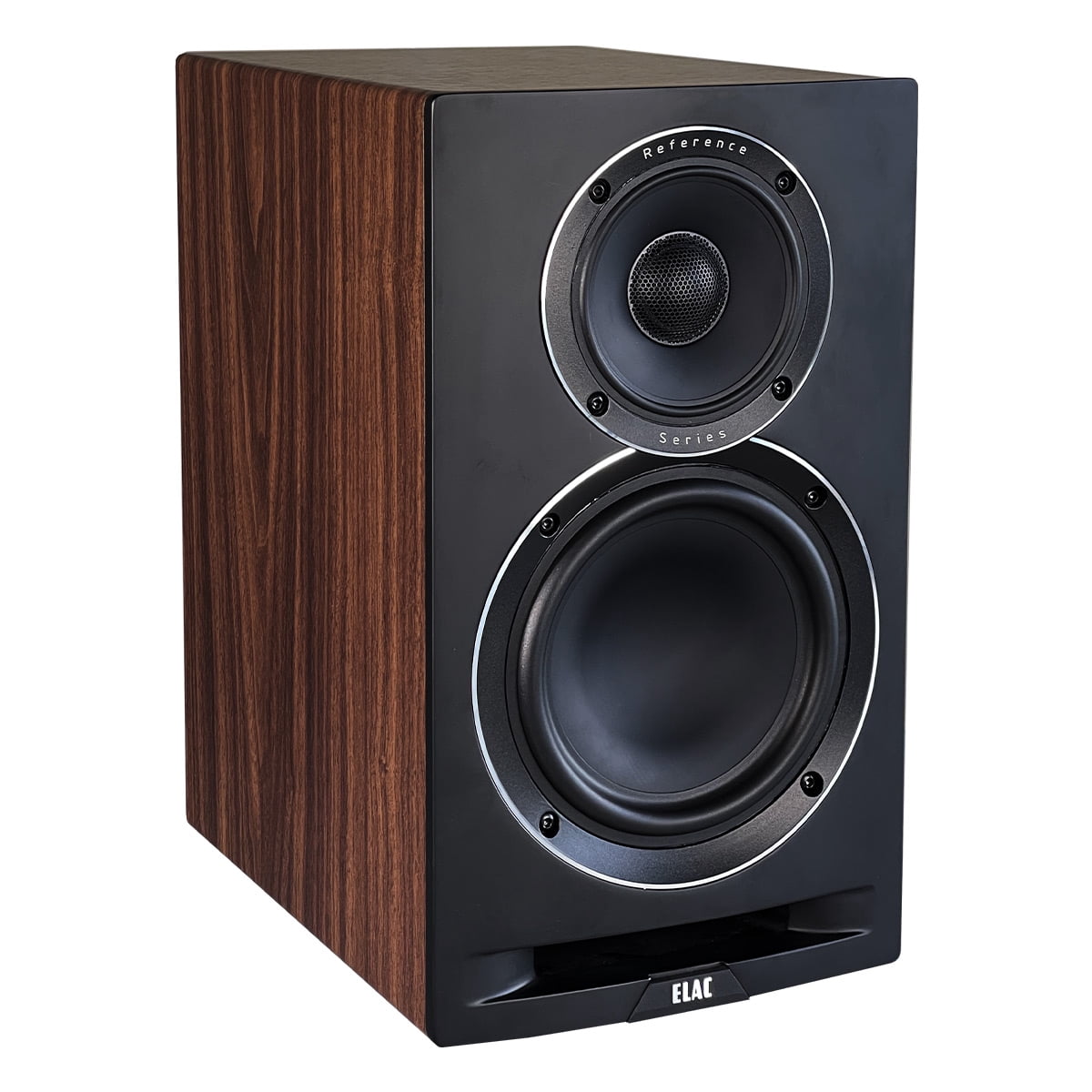 ELAC UBR62 6.5 Inch Bookshelf Speakers - Pair (Walnut/Black)