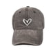 thumbnail image 4 of Gorra de béisbol bordada para mujer: ajustable, algodón lavado, visera, 4 of 7