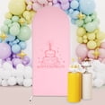 thumbnail image 6 of 1.8m Arch Stand & Background Decoration Cover Stand Wedding Arch Frame Set Pink, 6 of 24