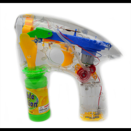 Light Up Bubble Gun