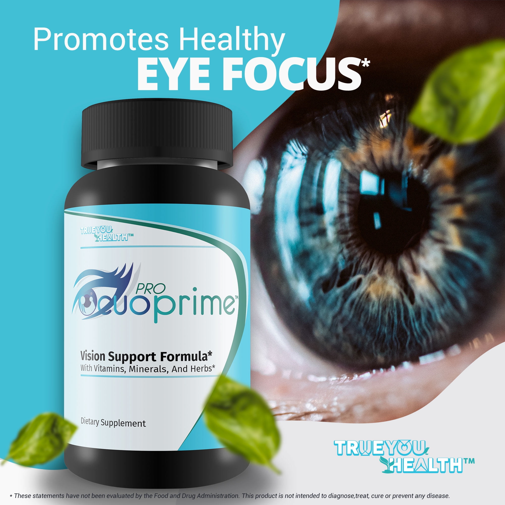 Pro Ocuoprime - Eye Health & Vision Health Support Supplement - Promote Healthy Eyesight & Clear Vision - Help Reduce Eye Strain, Eye Pressure, Dry Eyes & Blurred Vision - Pro Ocuprime Vision Formula