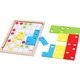 thumbnail image 1 of Bloques de rompecabezas de madera de Tetris para el pensamiento lógico de los niños pequeños, 1 of 5