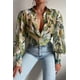 thumbnail image 2 of Blusa Vintage con estampado Floral para mujer, camisa de manga farol con cuello vuelto, ropa de calle Bohemia elegante para playa, trajes de verano, Tops femeninos, 2 of 5