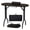 Black without Dust Collector, variant on Advwin Foldable Manicure Table with Dust Collector & Lamp, Portable Rolling Nail Tech Desk with Drawer, Wrist Cushion, Lockable Wheels, 4 Hooks, Mobile Nail Workstation for Travel & Home Salon, White