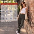 thumbnail image 7 of Dickies Womens Cargo Pants - Skinny Fit High Rise Carpenter Casual Work Pants with Utility Pockets, 7 of 7