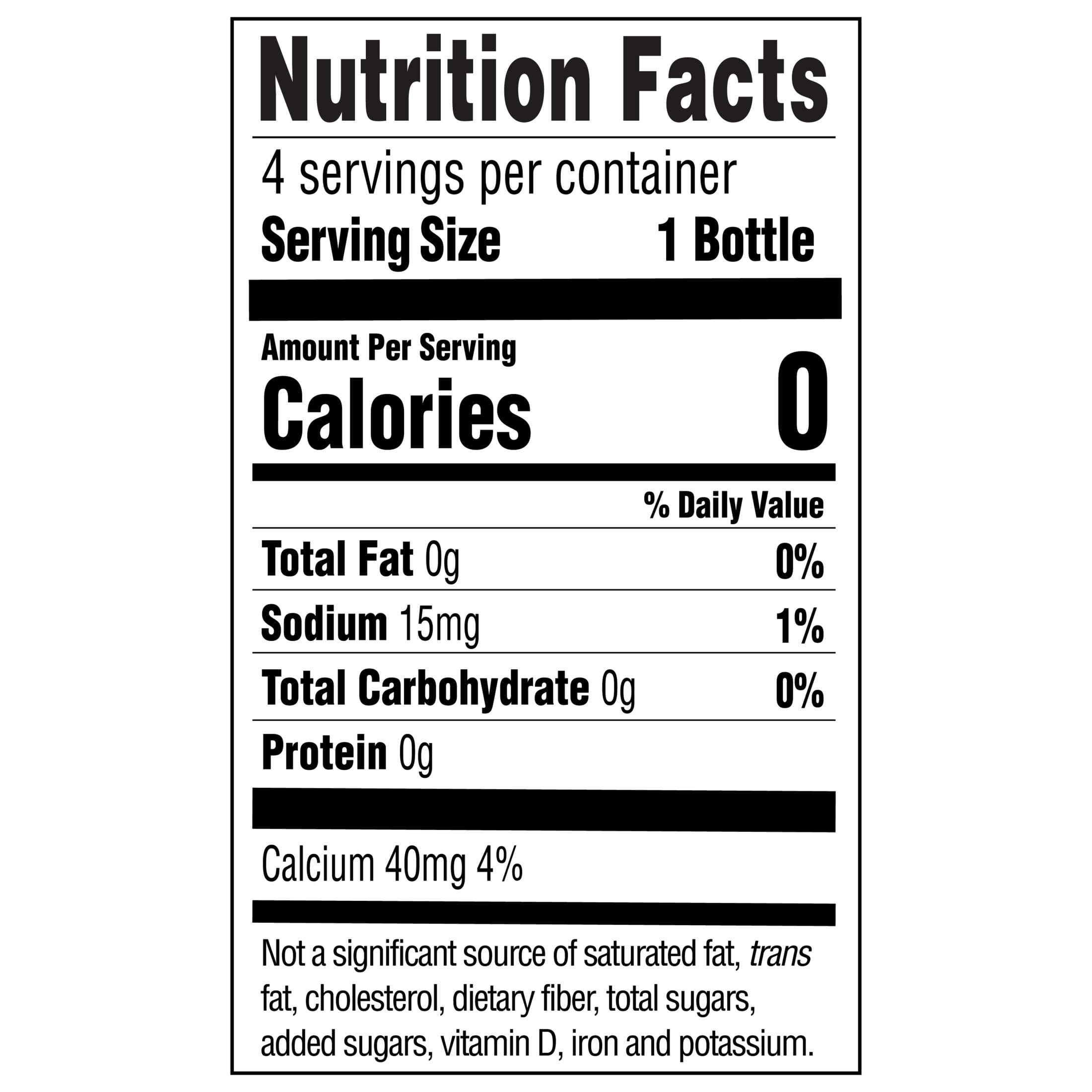 Topo Chico Sparkling Mineral Water Glass Bottles, 12 fl oz, 4 Pack