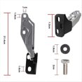 thumbnail image 5 of 2Pcs Aluminum Alloy Quick Hood Hinged For Honda Civic EK 1996-2000, 5 of 5