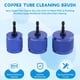 thumbnail image 4 of Juego 3 Limpiadores Tuberías Cobre, Cepillos Metálicos 1/2 Pulgadas, 3/4 Pulgadas y 1 Pulgada para HVAC y Plomería, Cerdas Cobre para Limpieza Desagües, Respiraderos y Tuberías., 4 of 5
