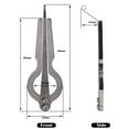 thumbnail image 3 of PinesC Compact Stainless Steel Jew's Harp for Beginners - Ethnic Mouth Instrument, 3 of 5