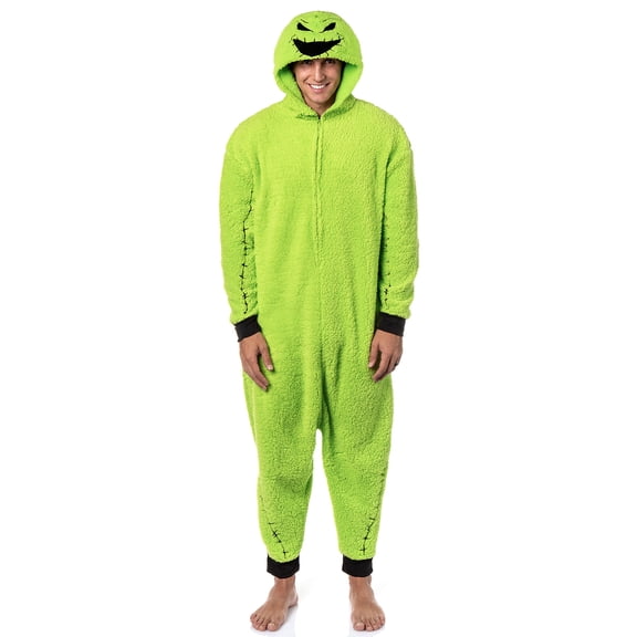 The Nightmare Before Christmas Oogie Boogie Costume Sherpa One Piece Pajama Union Suit
