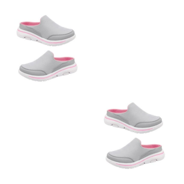 Qarigey 1 par de chanclas de estilo informal para mujer, zapatillas de fiesta para niñas con tacón plano, diseño Simple, suela de EVA, Type54 NO54