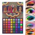 thumbnail image 1 of UCANBE EXOTIC FLAVORS Paleta de maquillaje de sombra de ojos ne&oacute;n &ndash; 48 colores de alta pigmentaci&oacute;n &ndash; Rainbow Matte Shimmer Glitter sombra de ojos set de rega, 1 of 9